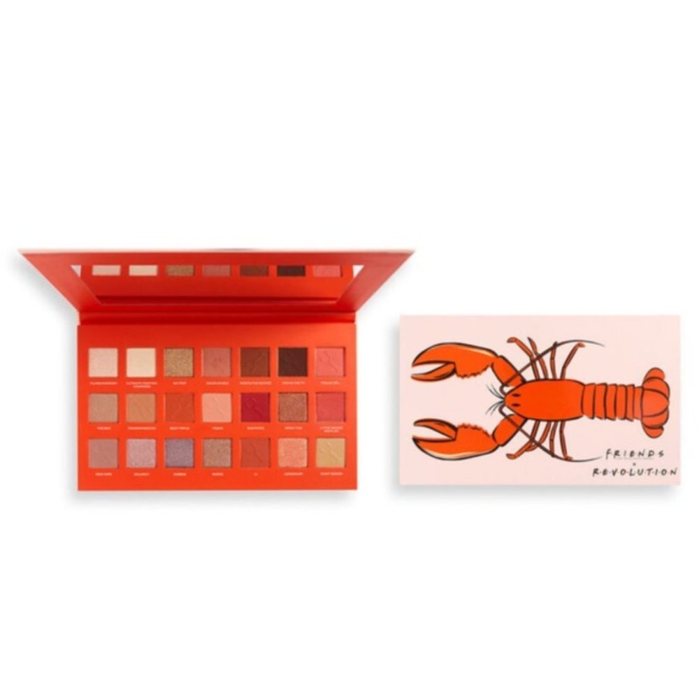 NEW - Makeup Revolution X Friends He's Her Lobster Shadow Palette
